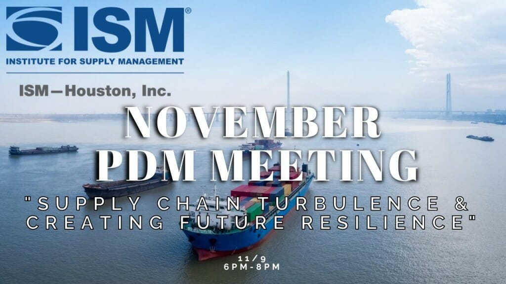 Midstream Calendar Events Houston Institute For Supply Management