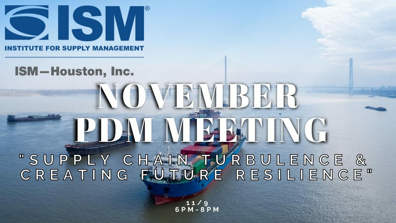 Midstream Calendar Events Houston Institute For Supply Management
