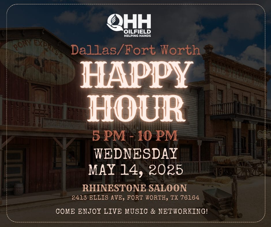20225 Oil and Gas Events Oilfield Helping Hands SUPER DUG Dallas and Fort Worth Conference Happy Hour