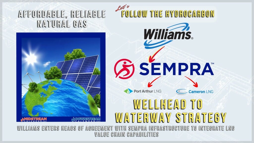 Midstream Calendar News in the Oilpatch